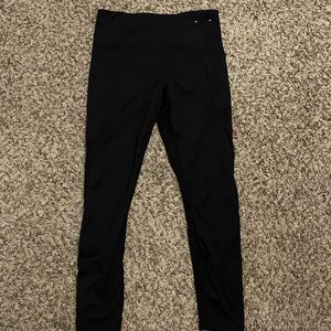 7/8 black active pants